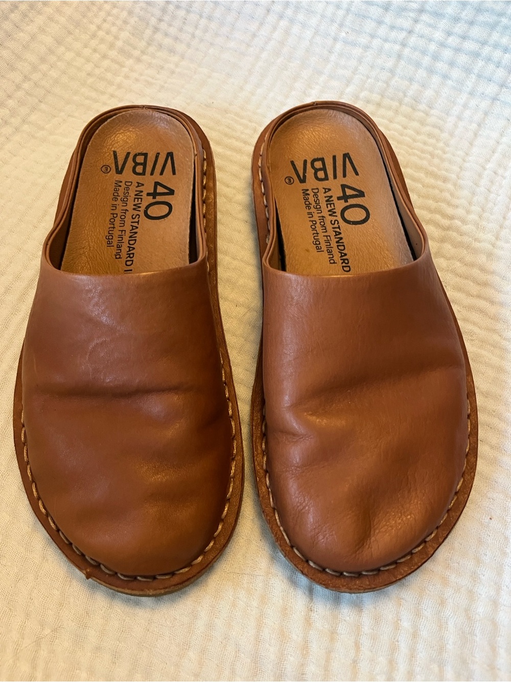 Vibae Roma Mules size 10/EU 40 - Picture 2 of 9